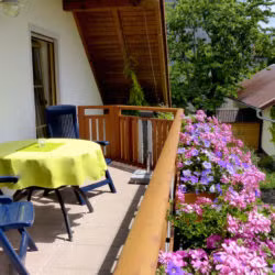 Ferienwohnung Familie Zutt Balkon